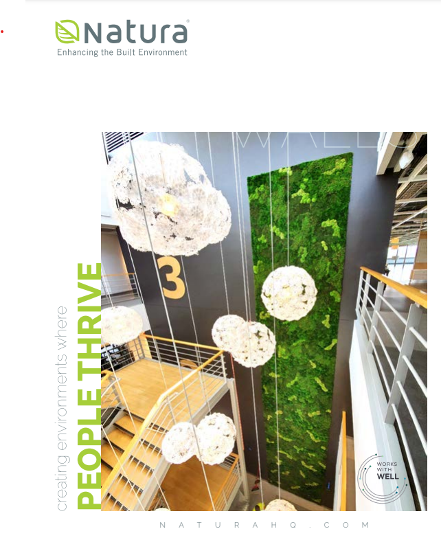 Nature Moss Wall Sales Sheet - Cover Image
